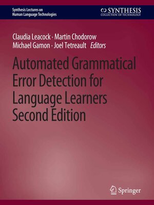 cover image of Automated Grammatical Error Detection for Language Learners